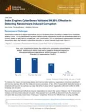 ESG report on Index Engines’ data integrity and cyber recovery solutions, June edition.