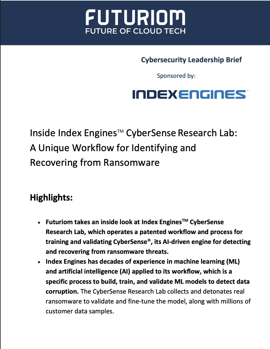 Cybersense Research Lab - Page 1 Screen Grab